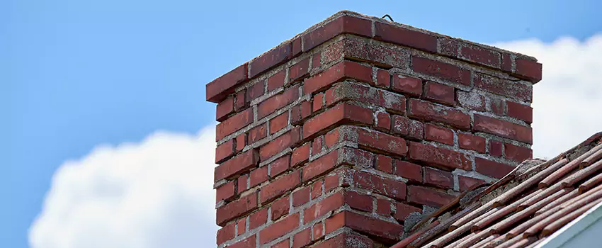 Brick Chimney Flue Installation in Norwood, MA