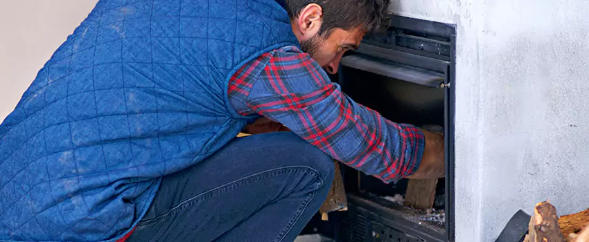 Gas Fireplace Inspection in Norwood, Massachusetts