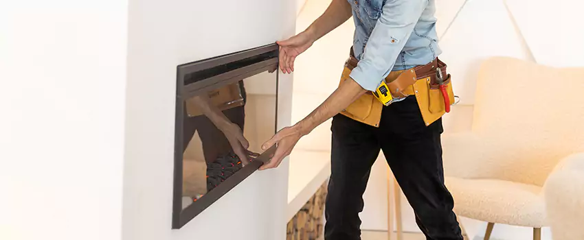 Metal Fireplace Installation in Norwood, Massachusetts