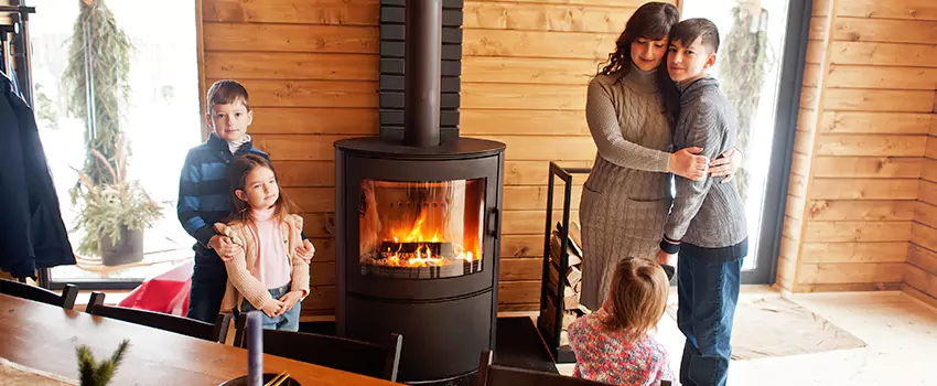 Morso Cast Iron Fireplace Insert Installation in Norwood, Massachusetts