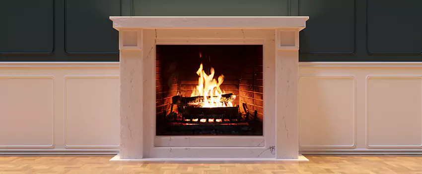 Open Flame Wood-Burning Fireplace Installation Services in Norwood, Massachusetts