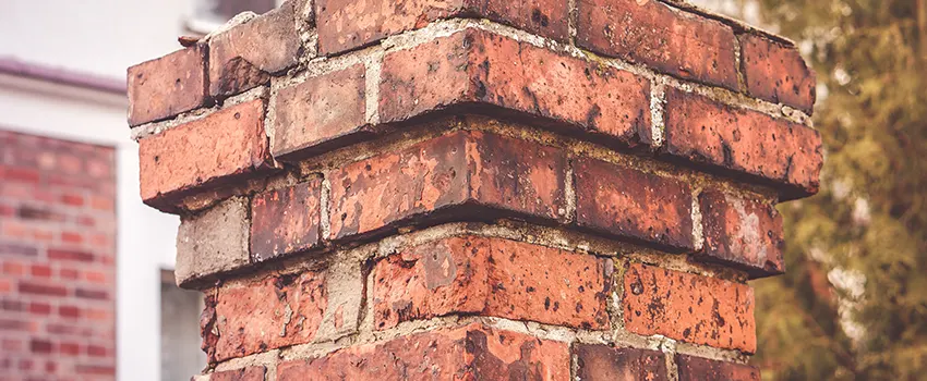 Cracked Chimney Bricks Repair Cost in Norwood, Massachusetts